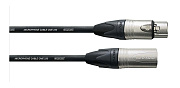 Cordial CXM 5 FM микрофонный кабель XLR female/XLR male, разъемы Neutrik, 5,0 м, черный